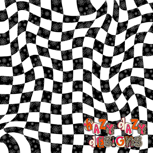 WAVY CHECKERED DIGITAL PAPER (NOT SEAMLESS)