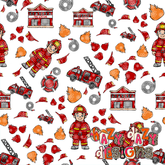 FIRE FIGHTER SEAMLESS FILE