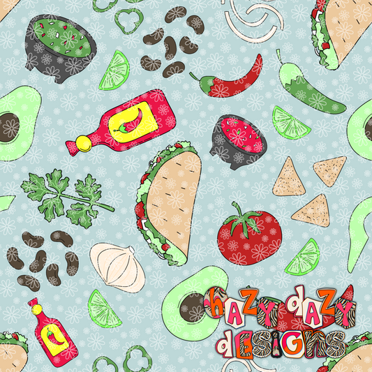 TACO TUESDAY SEAMLESS FILE