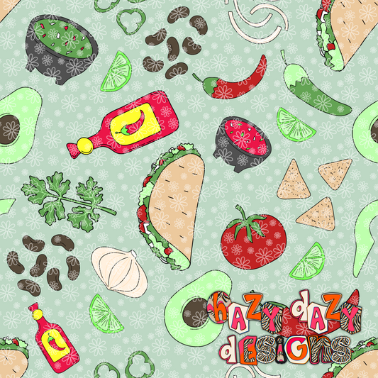 TACO TUESDAY SEAMLESS FILE