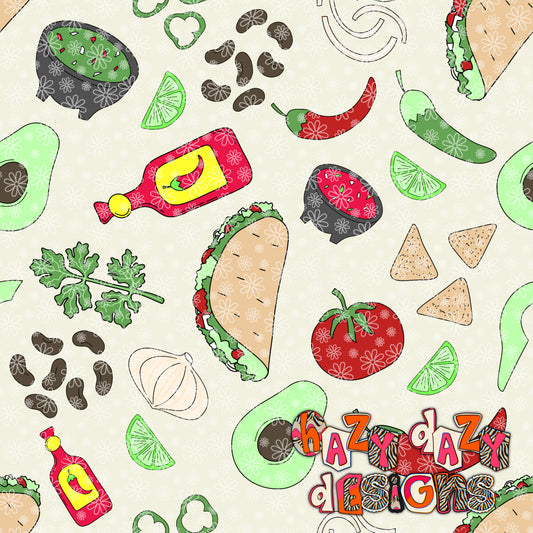 TACO TUESDAY SEAMLESS FILE