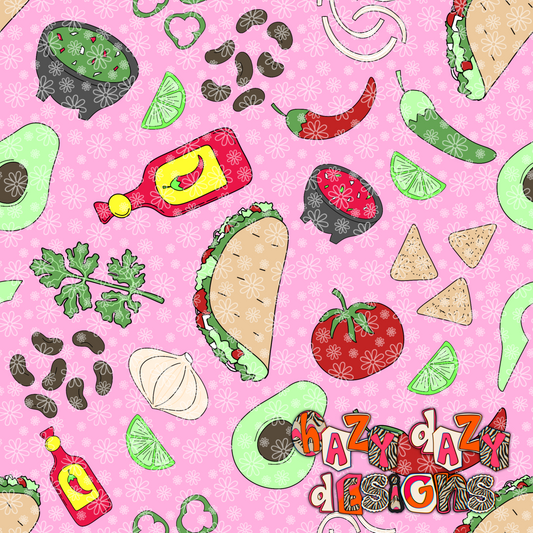 TACO TUESDAY SEAMLESS FILE